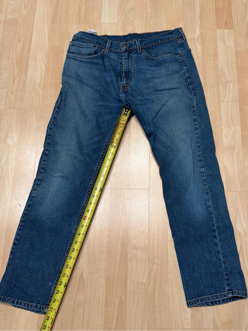 Levi's Men's Blue Straight Jeans